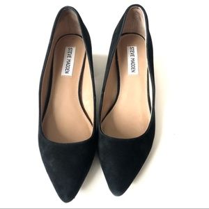 Steve Madden | Cormac Suede Block Heel Pump | 7.5